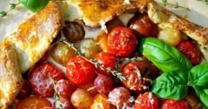 Cherry Tomato Galette – Recipe