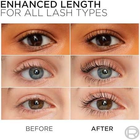 L'Oreal Paris Makeup Telescopic Original Lengthening Mascara, Black, 0.27 Fl Oz (1 Count) L'Oreal Paris Makeup Telescopic Original Lengthening Mascara, Black, 0.27 Fl Oz (1 Count)