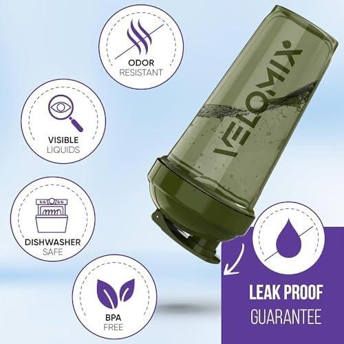 -2 Pack- 28 oz Protein Shaker Bottles for Protein Mixes - 2x Wire Whisk | Leak Proof Shaker Cups for Protein Shakes | Pre Workout Shaker Bottle | Shakers for Protein Shakes-Green&Blue -2 Pack- 28 oz Protein Shaker Bottles for Protein Mixes - 2x Wire Whisk | Leak Proof Shaker Cups for Protein Shakes | Pre Workout Shaker Bottle | Shakers for Protein Shakes-Green&Blue