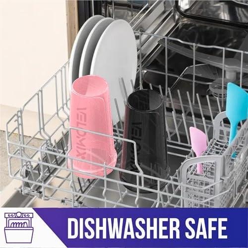 -2 Pack- 28 oz Protein Shaker Bottles for Protein Mixes - 2x Wire Whisk | Leak Proof Shaker Cups for Protein Shakes | Protein Shaker Bottle Pack | Shakers for Protein Shakes-Pink&Black -2 Pack- 28 oz Protein Shaker Bottles for Protein Mixes - 2x Wire Whisk | Leak Proof Shaker Cups for Protein Shakes | Protein Shaker Bottle Pack | Shakers for Protein Shakes-Pink&Black