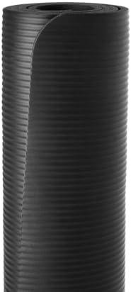         Amazon Basics 1/2 Inch Extra Thick Exercise Yoga Mat with Carrying Strap, Cushioned Support, for Fitness and Gym Workouts       