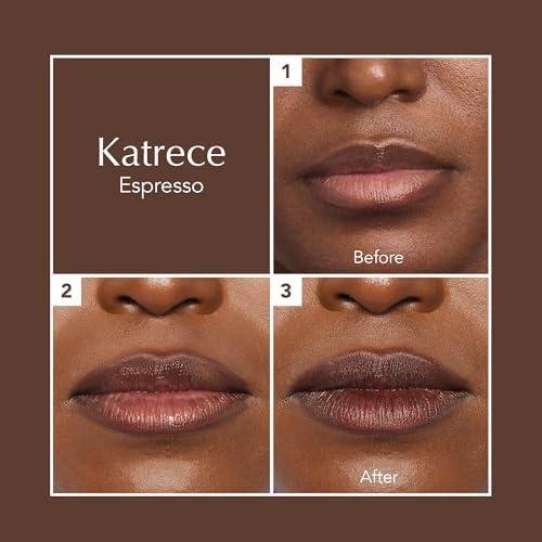         Thrive Causemetics Lip Filler Long-Wearing  Plumping Lip Liner, Shea Butter Hydrating Lip Plumper Retractable Lip Liner Pencil, Built In Sharpener, Vegan & Cruelty Free, Katrece (Espresso)       