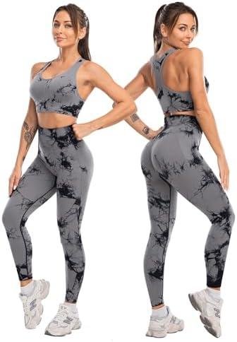 3 Piece Workout Sets for Women Butt Lifting Leggings with High Impact Sports Bra Gym Shorts 3 Piece Workout Sets for Women Butt Lifting Leggings with High Impact Sports Bra Gym Shorts