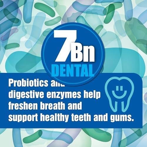 Oral Probiotics for Mouth Bad Breath 7 Billion CFU - Chewable Dental Probiotics for Teeth & Gums, Fresh Breath Freshener, Supports Oral Microbiome & Healthy Mouth Oral Probiotics for Mouth Bad Breath 7 Billion CFU - Chewable Dental Probiotics for Teeth & Gums, Fresh Breath Freshener, Supports Oral Microbiome & Healthy Mouth