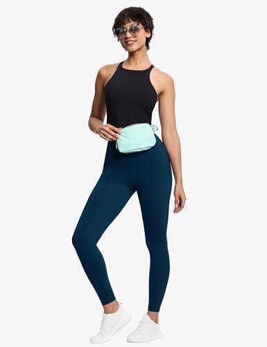         THE GYM PEOPLE Tummy Control Workout Leggings with Pockets High Waist Athletic Yoga Pants for Women Running, Fitness       