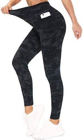         THE GYM PEOPLE Tummy Control Workout Leggings with Pockets High Waist Athletic Yoga Pants for Women Running, Fitness       