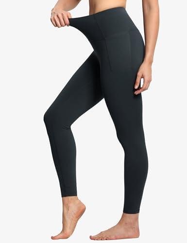         THE GYM PEOPLE Tummy Control Workout Leggings with Pockets High Waist Athletic Yoga Pants for Women Running, Fitness       