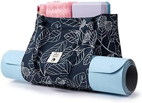 WLLWOO WLLWOO Yoga Bags for Women with Yoga Mats Bags Carrier Carryall Canvas Tote for Pilates Shoulder for Travel Office Beach Workout WLLWOO WLLWOO Yoga Bags for Women with Yoga Mats Bags Carrier Carryall Canvas Tote for Pilates Shoulder for Travel Office Beach Workout
