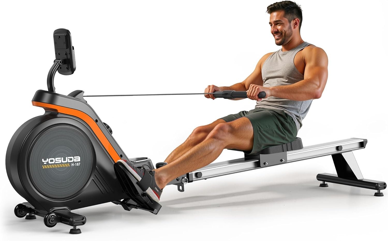 Atlete Rowing Machine YOSUDA Magnetic Water Rowing Machine Review: Ideal for Taller Athletes ...