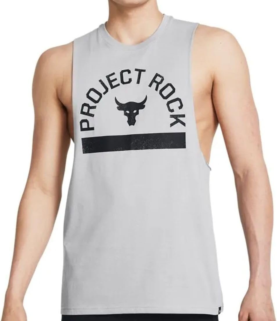 Under Armour Men's Project Rock Payoff Graphic Sleeveless T Shirt