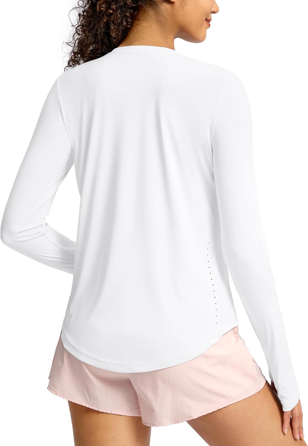 Soothfeel Lightweight Long Sleeve Workout Tops for Women Gym Running Athletic UPF 50+ Sun Shirts Tees Moisture Wicking