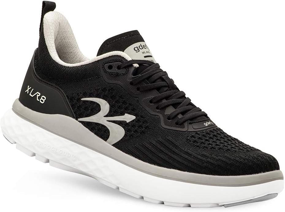 G-DEFY XLR8 Run Women’s Supportive Running Shoe | VersoCloud® Technology for Pain Associated with Prolonged Standing or Walking | Arch Support | Diabetic Shoes | Wide Shoes | Free Custom Orthotic