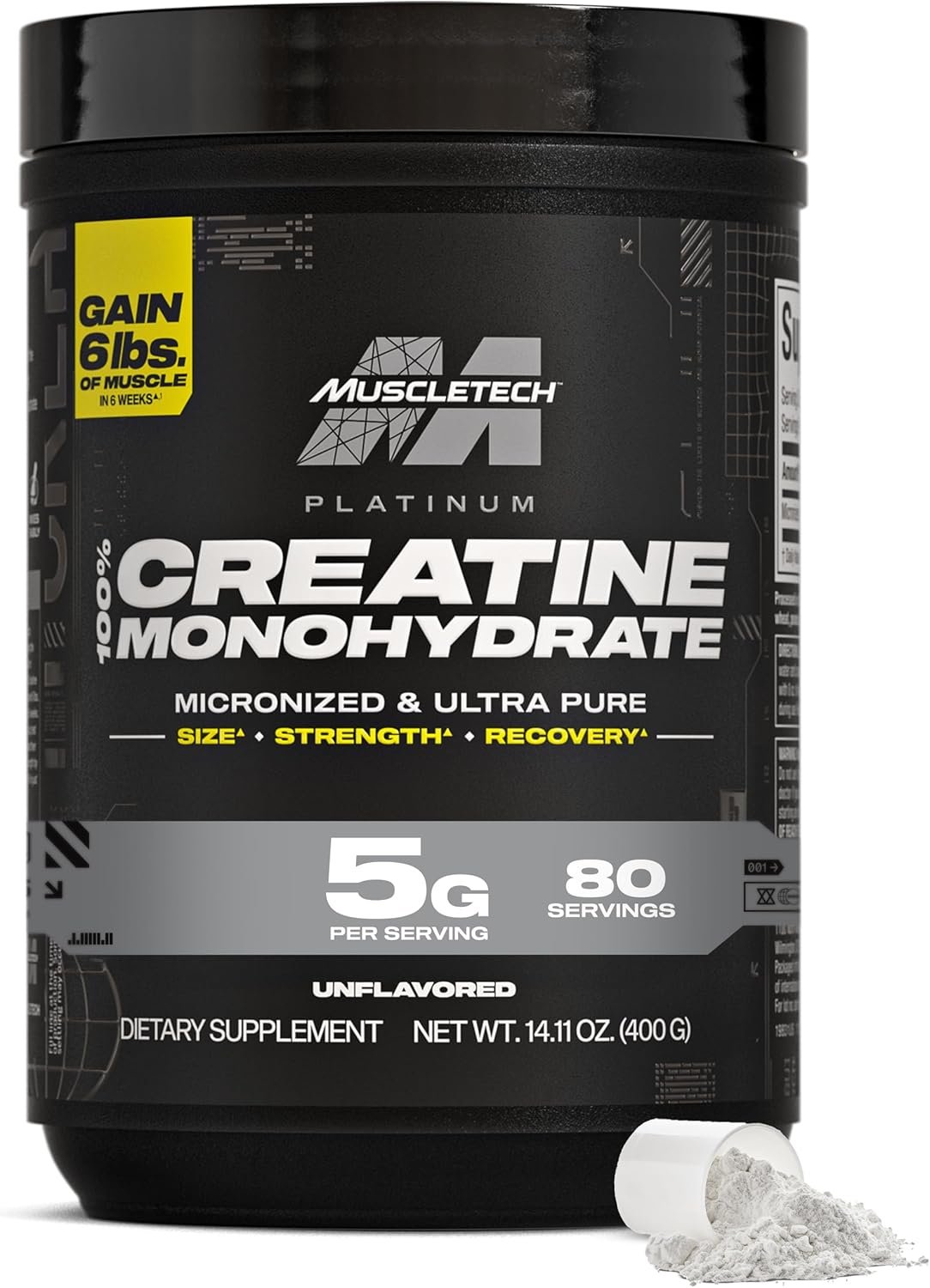 Unlock Your Fitness Potential with MuscleTech's Platinum 100% Creatine ...
