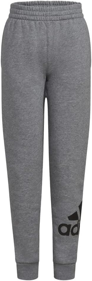 Adidas Boys Elastic Waistband Essential Fleece Joggers
