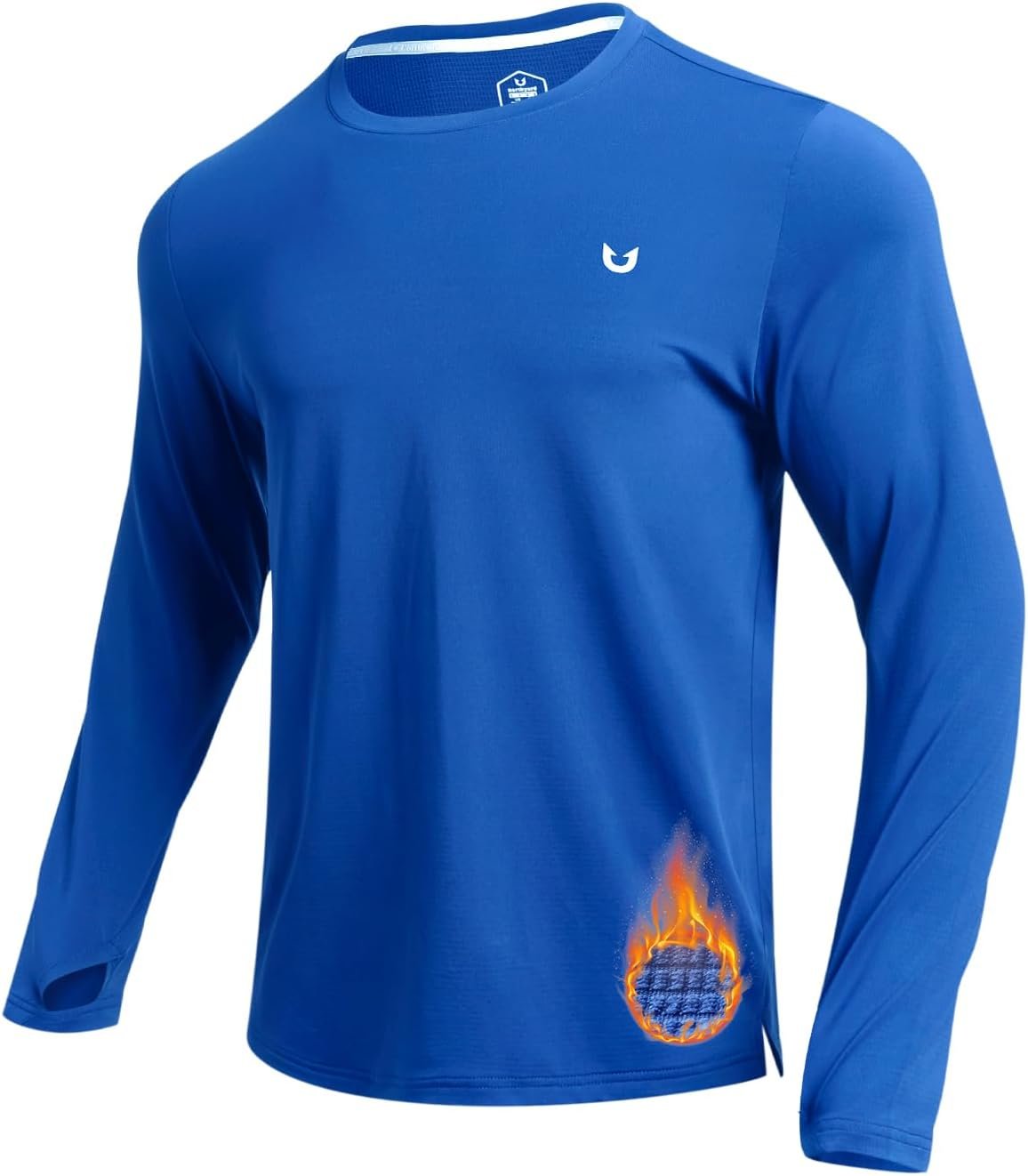 NORTHYARD Mens Running Shirt Thermal Long Sleeve Base Layer Fleece Lined Cold Weather Winter Gear Workout Athletic Gym