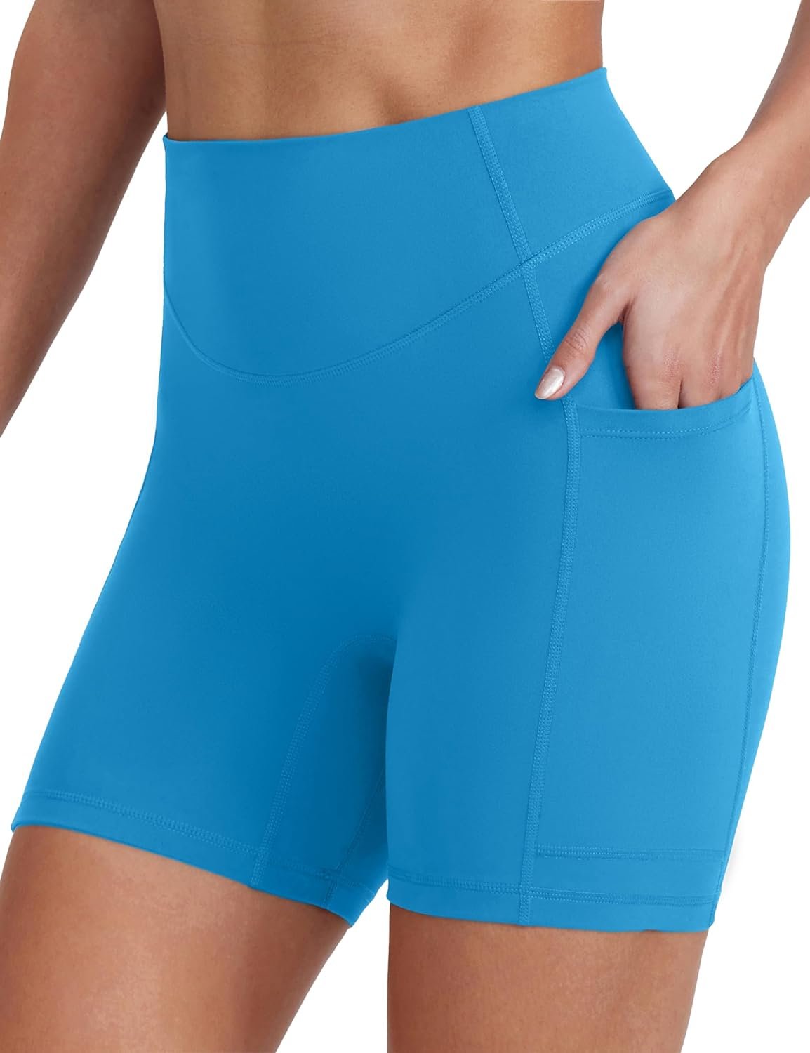 Biker Shorts Women with Pockets 4