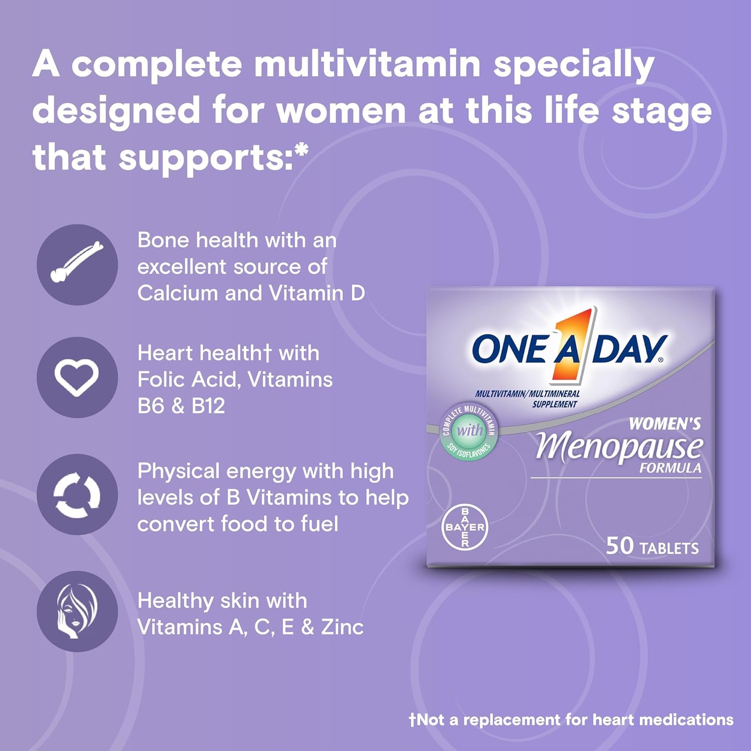 Gallery of One A Day Women's Menopause Multivitamin