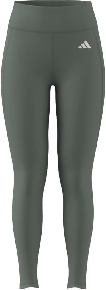 Adidas Womens Optime Essentials Stash Pocket Full-Length Training Leggings