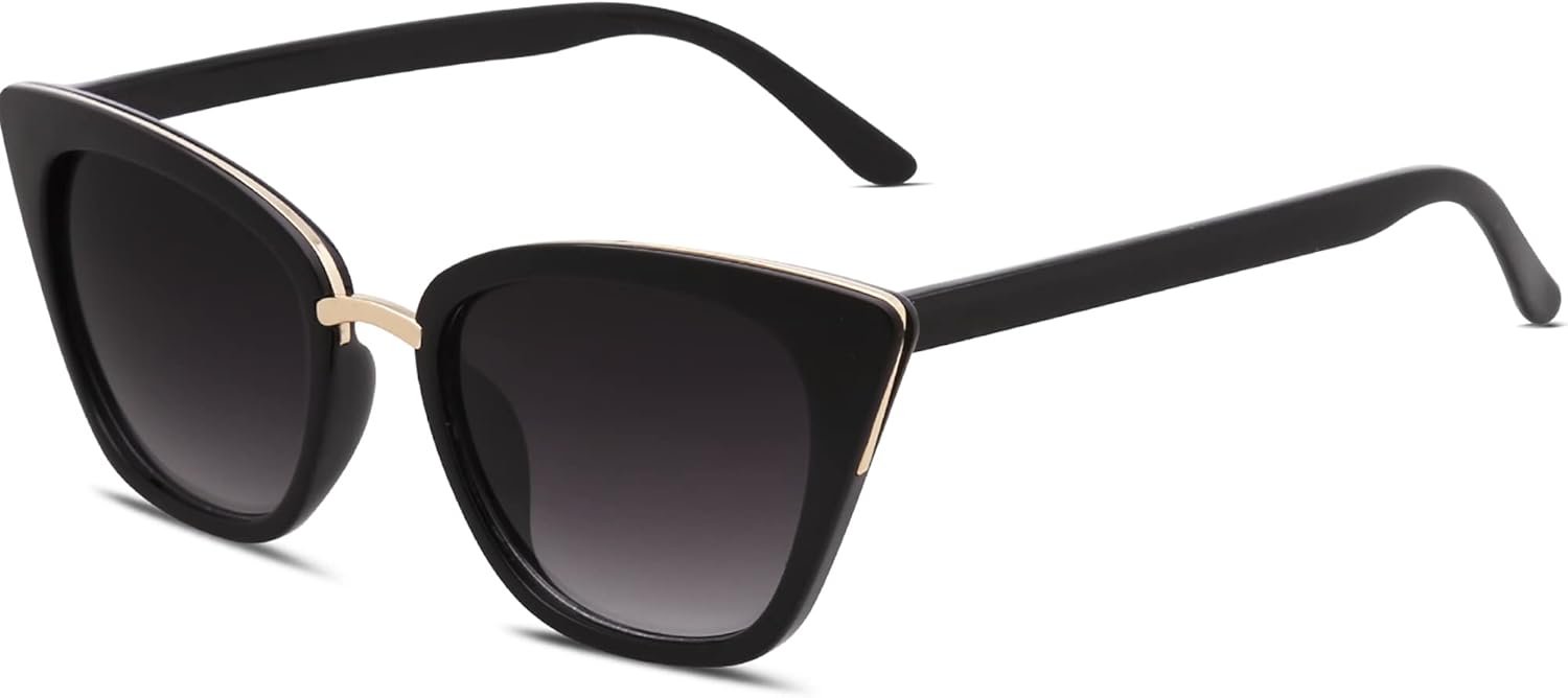 SOJOS Cat Eye Designer Sunglasses Fashion UV400 Protection Glasses SJ2052