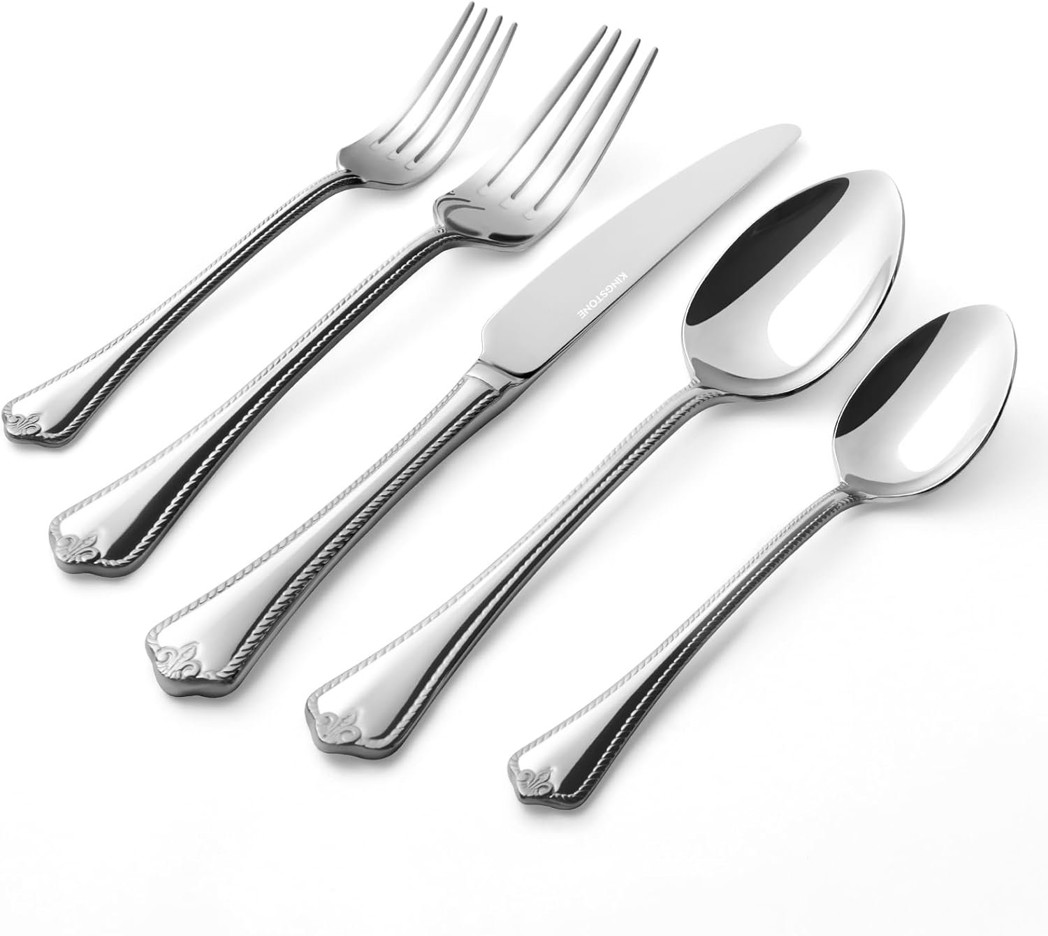 Elevate Your Dining Experience with KINGSTONE's Elegant Flatware Set ...