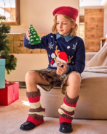boys winter warm pullover sweater