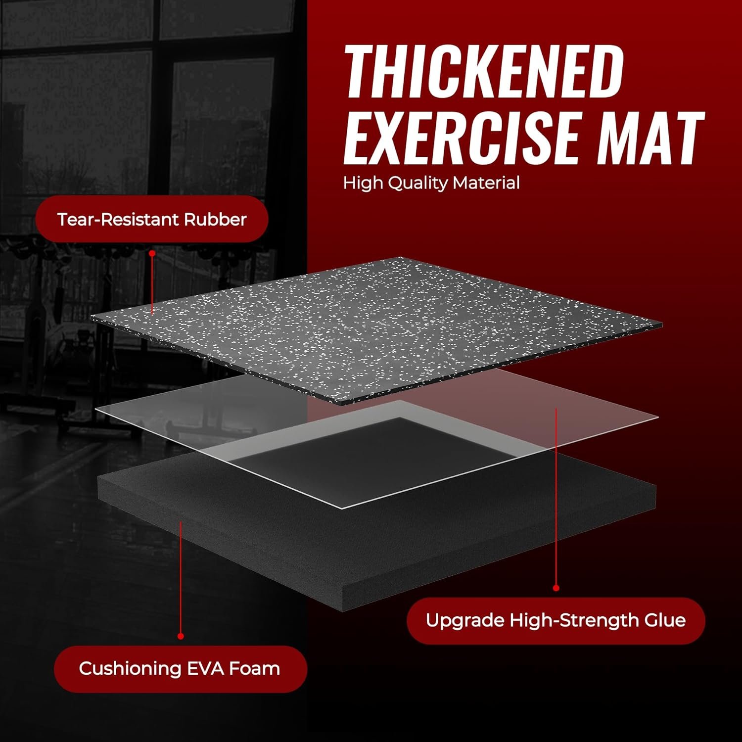 Gallery of SUPERJARE Exercise Mats