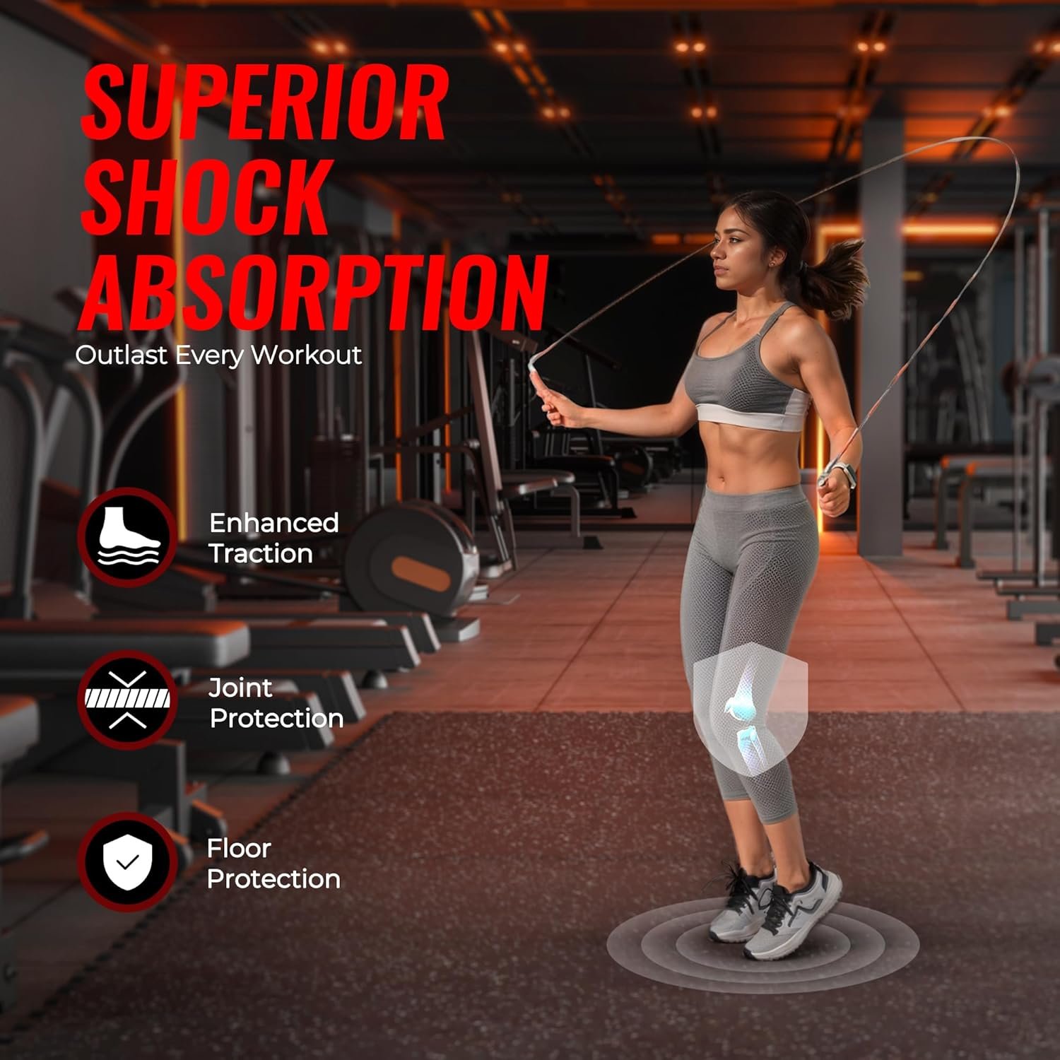 Gallery of SUPERJARE Exercise Mats