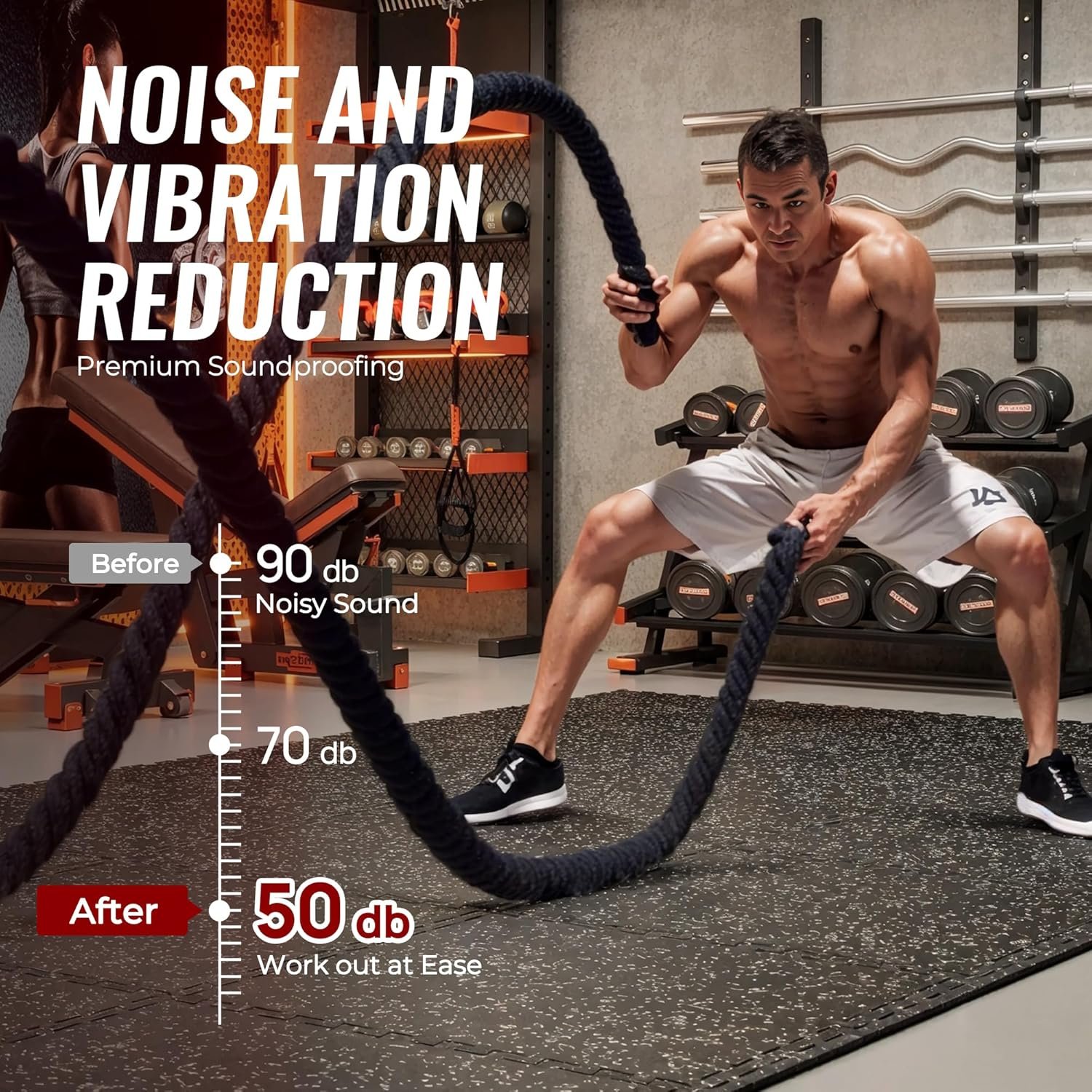 Gallery of SUPERJARE Exercise Mats