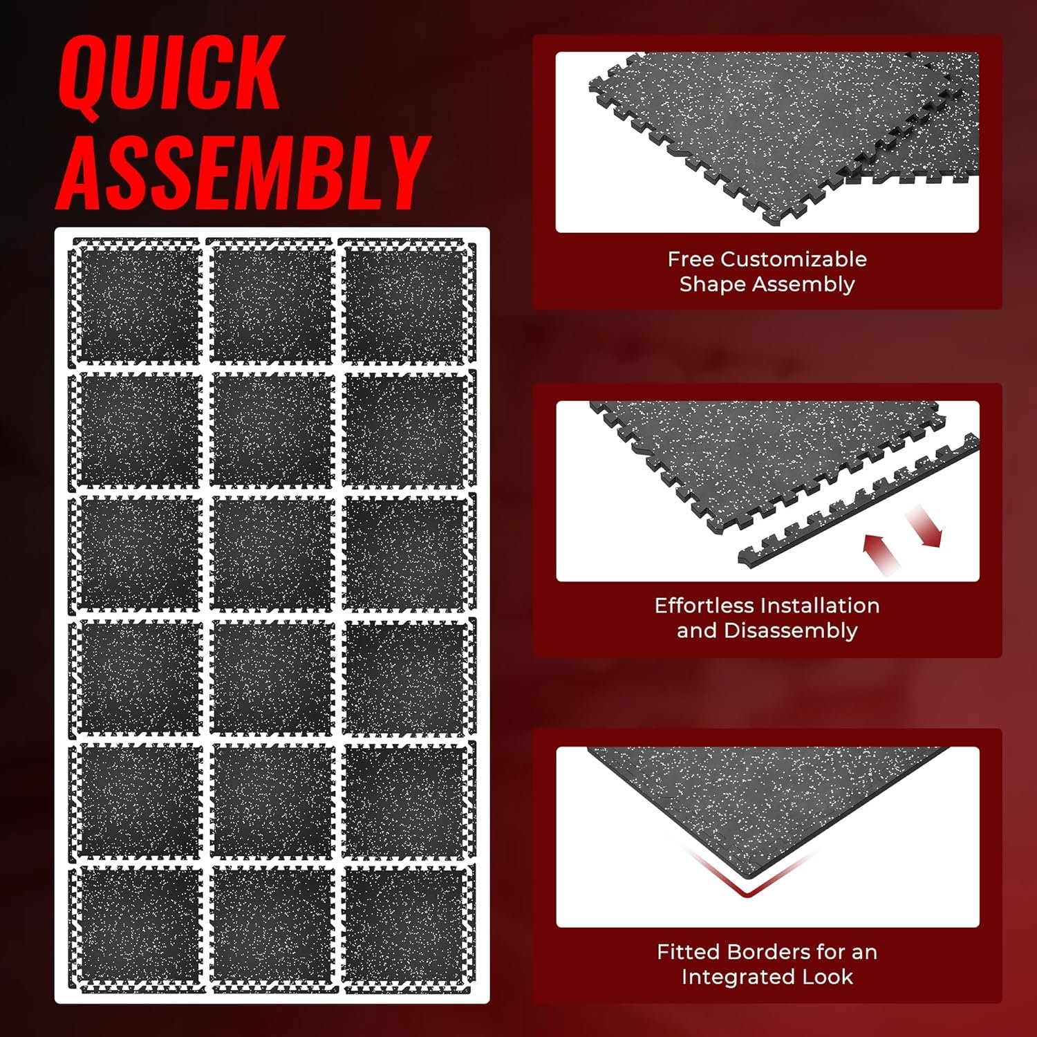 Gallery of SUPERJARE Exercise Mats