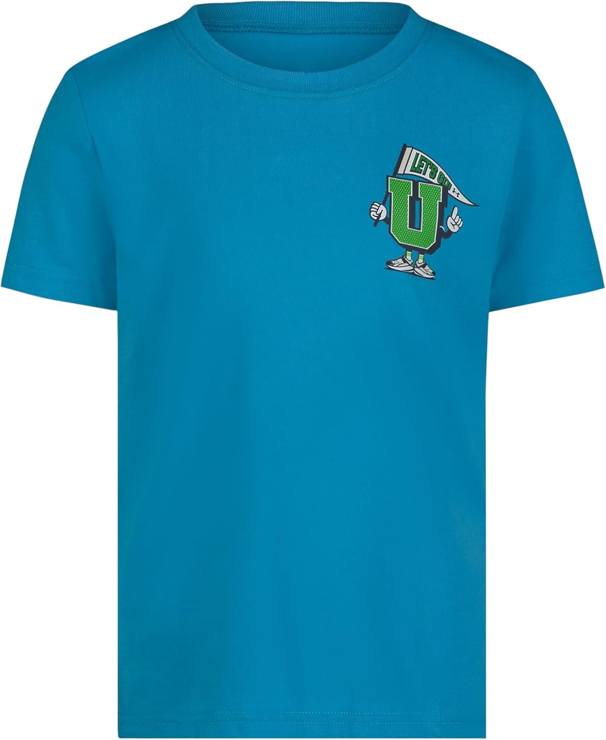 Under Armour Boys Short Sleeve Logo Graphic T-Shirt, Lightweight & Breathable, Relaxed Fit