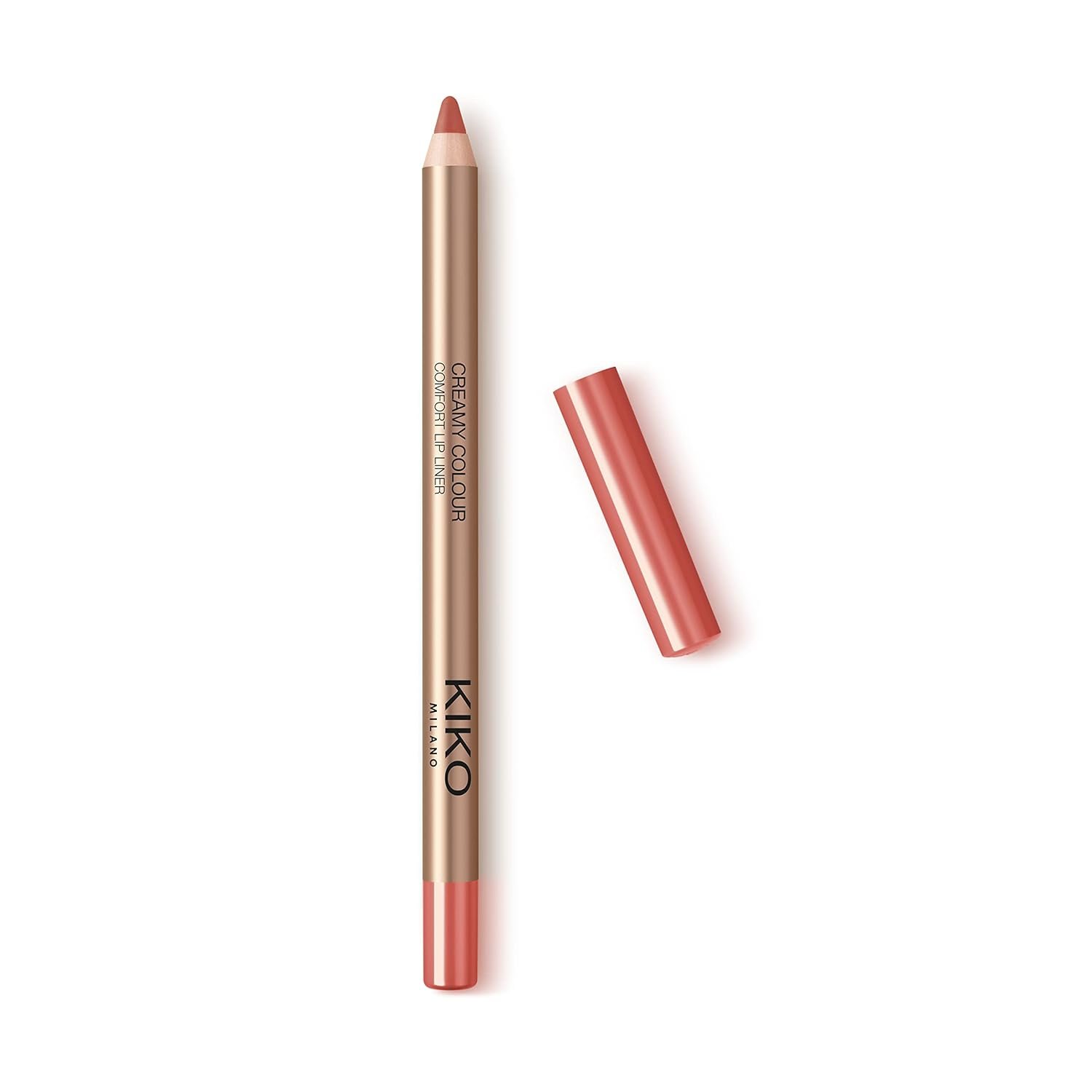 Kiko Milano Creamy Colour Comfort Lip Liner 24 | Long-lasting Lip Pencil