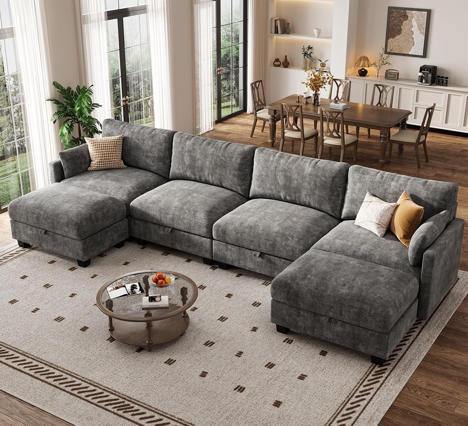 Modular Sectional Sofa, 132